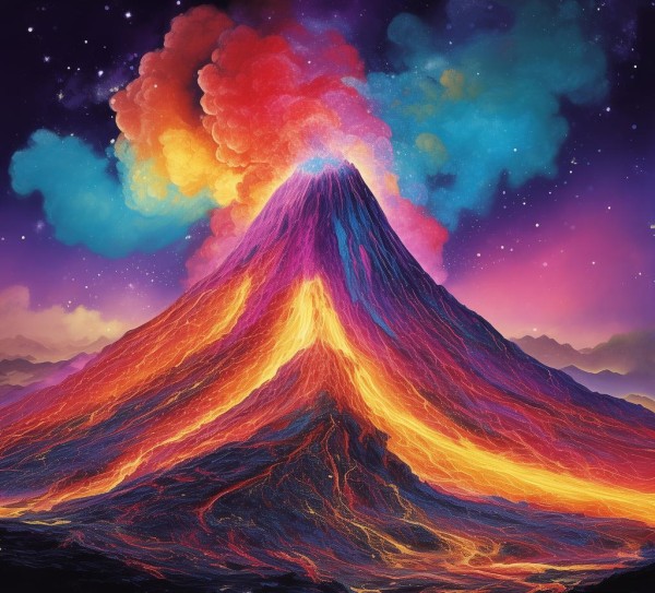 火山数字，一场视觉盛宴，让火山焕发新生的光彩